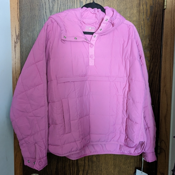 Free People Jackets & Blazers - NWT Free People Movement Pippa Packable Pullover Puffer Size Med